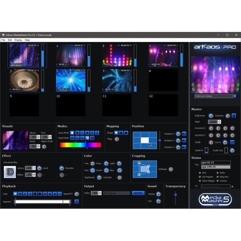 Arkaos pro media master5