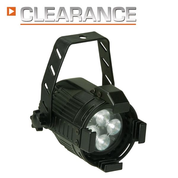 Opti PAR 16 LED 4x1W cw/6 black