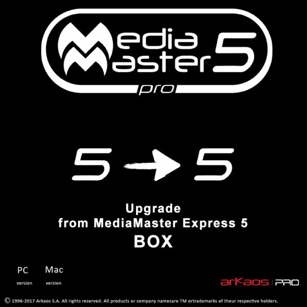 MediaM. PRO5 upgr from MediaM.Expr 5 BOX