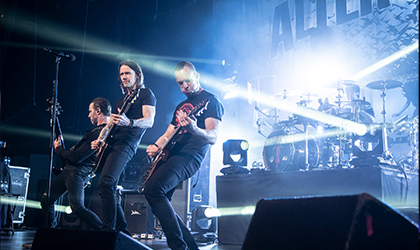 Elation Smarty ideal fit on Alter Bridge US tour