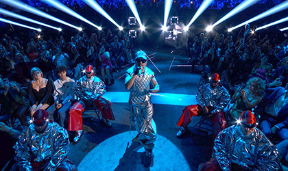 John Daniels showcases Elation lights on Billboard Latin Music Awards