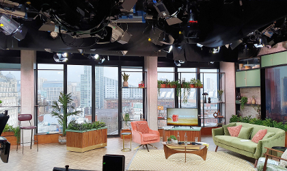 ELP lights BBC Morning Live show with bright, tunable Elation KL Fresnel
