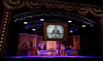 Artiste Picasso for The Best Man at historic Walnut Street Theatre