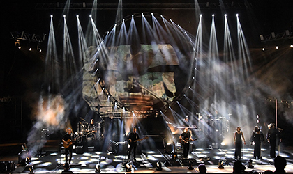 Elation helps recreate iconic Pink Floyd looks on Brit Floyd World Tour 2021