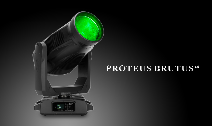 Elation launches Proteus Brutus LED wash effects luminaire, an all-weather 75,000-lumen powerhouse!