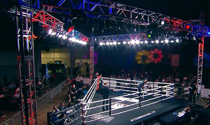 Elation IP-rated rig highlights BYB Extreme Fighting Series