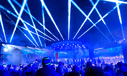 Elation IP luminaires help Hungarian city of Veszprém celebrate European Capital of Culture