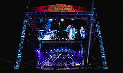 Elation lights for Southern California’s “Concerts in Your Car”
