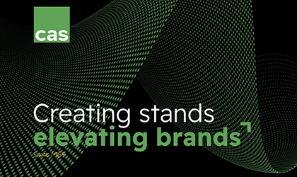 CAS Exhibition Partners choose Elation KL PAR FC for superior stand lighting