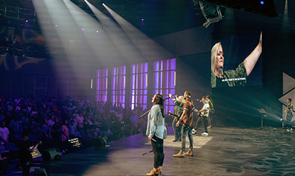 Christ Community Church elevates worship experience with Elation Fuze lighting upgrade