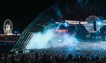 1300+ Elation lights dazzle Coachella 2024