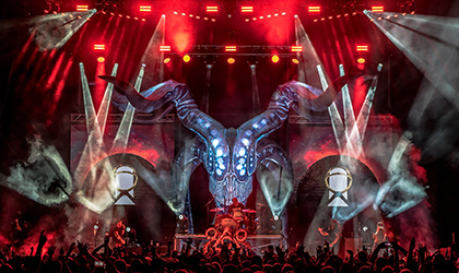 Coheed and Cambria summer tour with Squeek Lights and Artiste Picasso