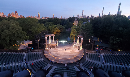 Proteus meets Hercules in New York’s Central Park