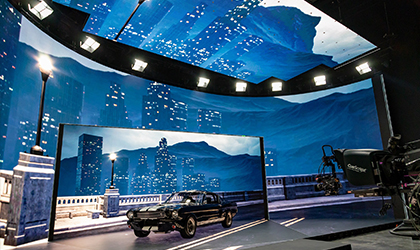 Elation KL Panel™ flexible fit for Creative Technology’s LED studios