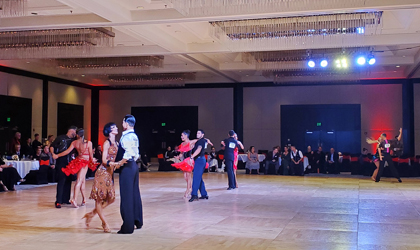 Dance America Productions lights dancesport with high-quality Elation lighting