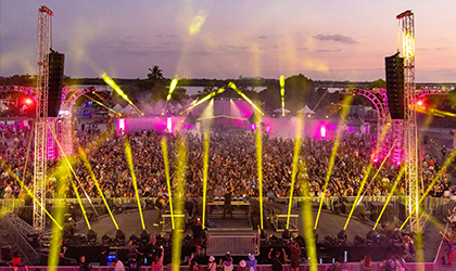 Datum Creative selects IP-rated Elation lighting to carry ‘no video’ production for We Belong Here