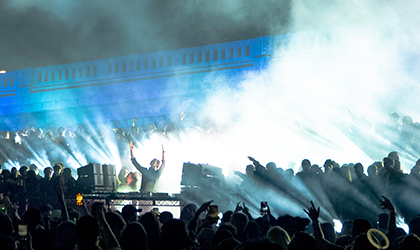 Dimension Downtown LA Show Powered by Elation, SLX, and Bending Lite