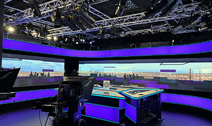 DoP Jean-Louis Rousseaux chooses Elation for new France 24 news sets 