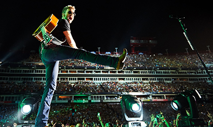 Proteus peace of mind at Eric Church record-breaking Nashville concert