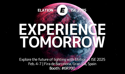  “Experience Tomorrow” with Elation at ISE 2025