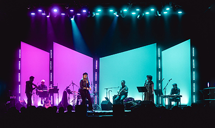 Stunning Red Rover design for Franco-Manitobain Cultural Centre’s 50th Anniversary enhanced by Elation lighting