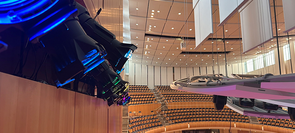 Elation KL CORE the Flexible Color Solution for TMS at Omaha’s Holland Performing Arts Center