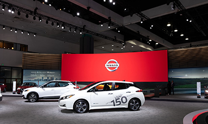 Lightswitch, 4Wall and Elation team up at 2019 LA Auto Show