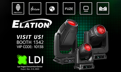 Elation to empower the creative spirit @ LDI 2023