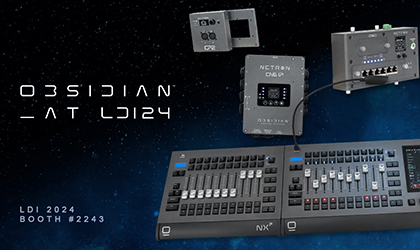 Obsidian to Highlight Latest in ONYX Lighting Control Innovation at LDI 2024