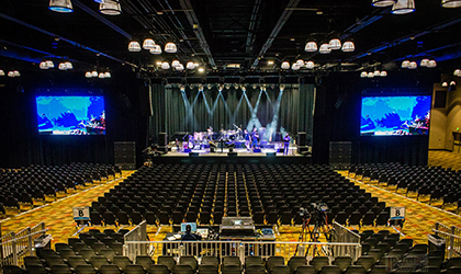 Efficient Elation Lighting System for Legends Casino Events Center