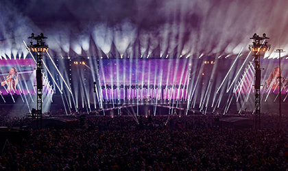 Roland Greil uses 450 Elation lights on epic Bavaria Sounds 2022 concerts in Munich