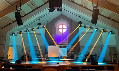 Elation lighting upgrade supports contemporary worship at Living Word Church