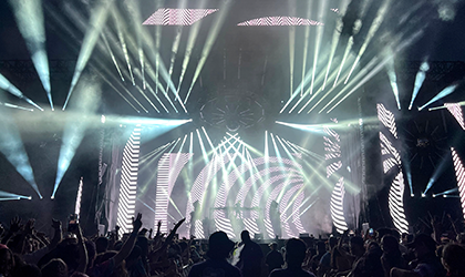 Chris Lisle and Elation keep the beat on Lollapalooza Perry’s Stage