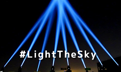 Light The Sky for heroes fighting COVID-19