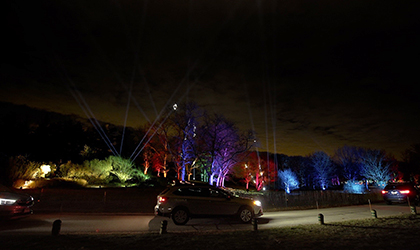 Over 700 Elation lights for 2020 Illumination - Tree Lights at The Morton Arboretum