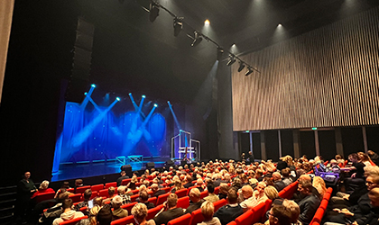 Elation FUZE Lighting Upgrade at Det Musiske Hus in Denmark Offers All-New Creative Possibilities