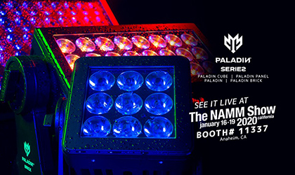 Lights, Atmospherics, Control! Elation to highlight creative ranges at 2020 NAMM Show