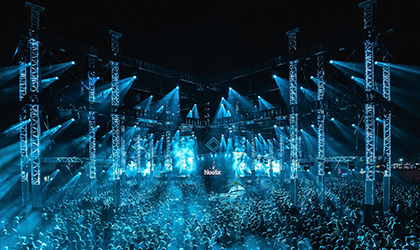 All Proteus Moving Head Rig for Germany’s Nature One