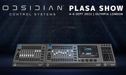 Obsidian Control Systems to highlight new NX1 portable lighting controller at PLASA 2022
