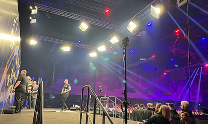 Bullseye! Elation KL PANEL hits the mark on PDC European Darts Tour