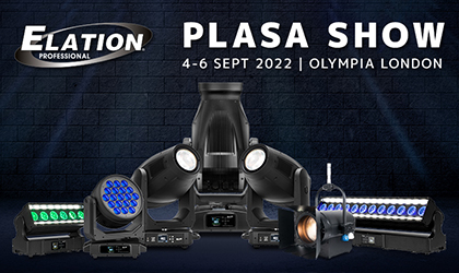 Latest Elation Proteus, Fuze and KL products to show at PLASA 2022