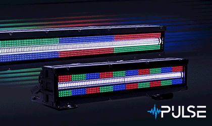 Pump up the energy! Introducing Elation’s dynamic PULSE BAR strobe lights