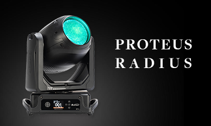 Elation’s new Proteus Radius: Redefining High-Impact Beam Lights