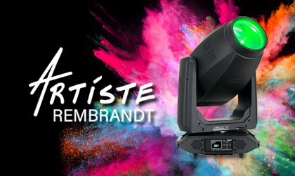 Artiste Rembrandt powerful companion washlight to award-winning Artiste Monet