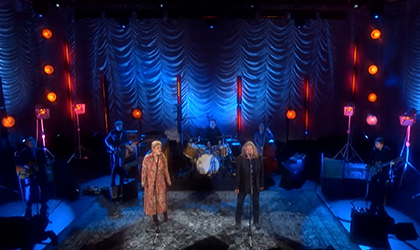 Elation KL Fresnel gets retro for Tom Kenny-designed Robert Plant & Alison Krauss special