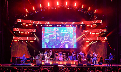 Elation Lights for Santana’s “Supernatural Now” U.S. Tour