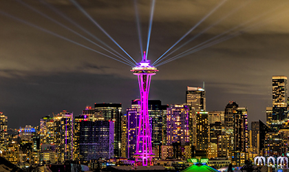 Illuminate Production Services debuts Proteus Excalibur on spectacular Space Needle New Year’s Eve show