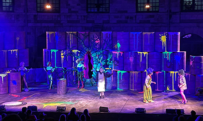Germany’s Stadttheater Ingolstadt illuminates outdoor venues with Elation Proteus