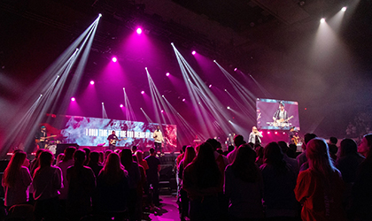 Relevant Audio + Visual light 2020 SMC Conference with Elation