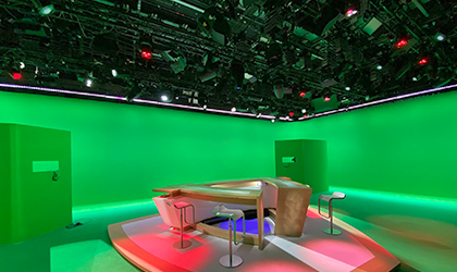 Elation meets broadcast standards on redesigned France Television set